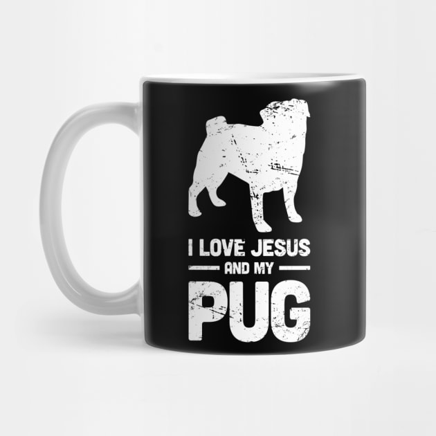 Pug - Funny Jesus Christian Dog by MeatMan